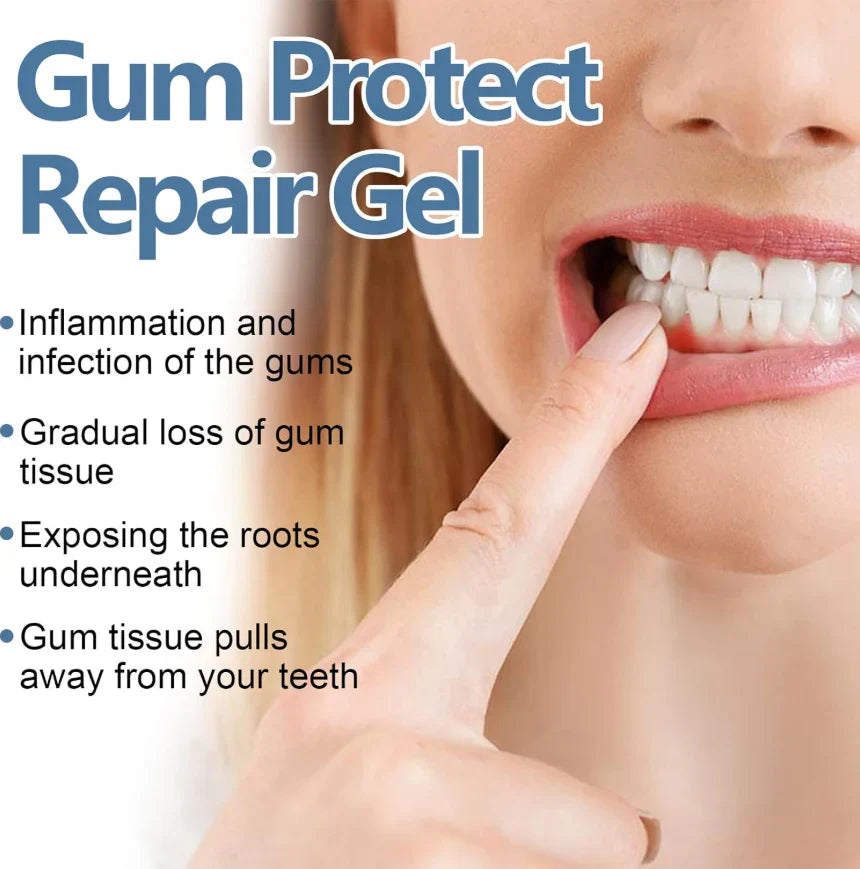 【New upgrade】Caelvya Gum Protect Dental Repair Gel【3 tubes/box】