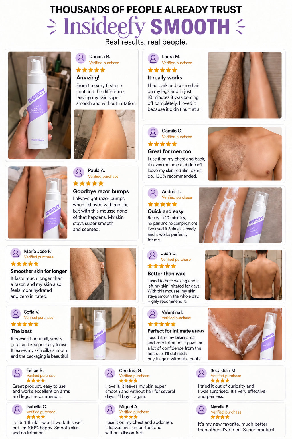 Bikini Pain-Free Hair Removal Cream for Sensitive Skin(Free Hair Removal Spatula Included)