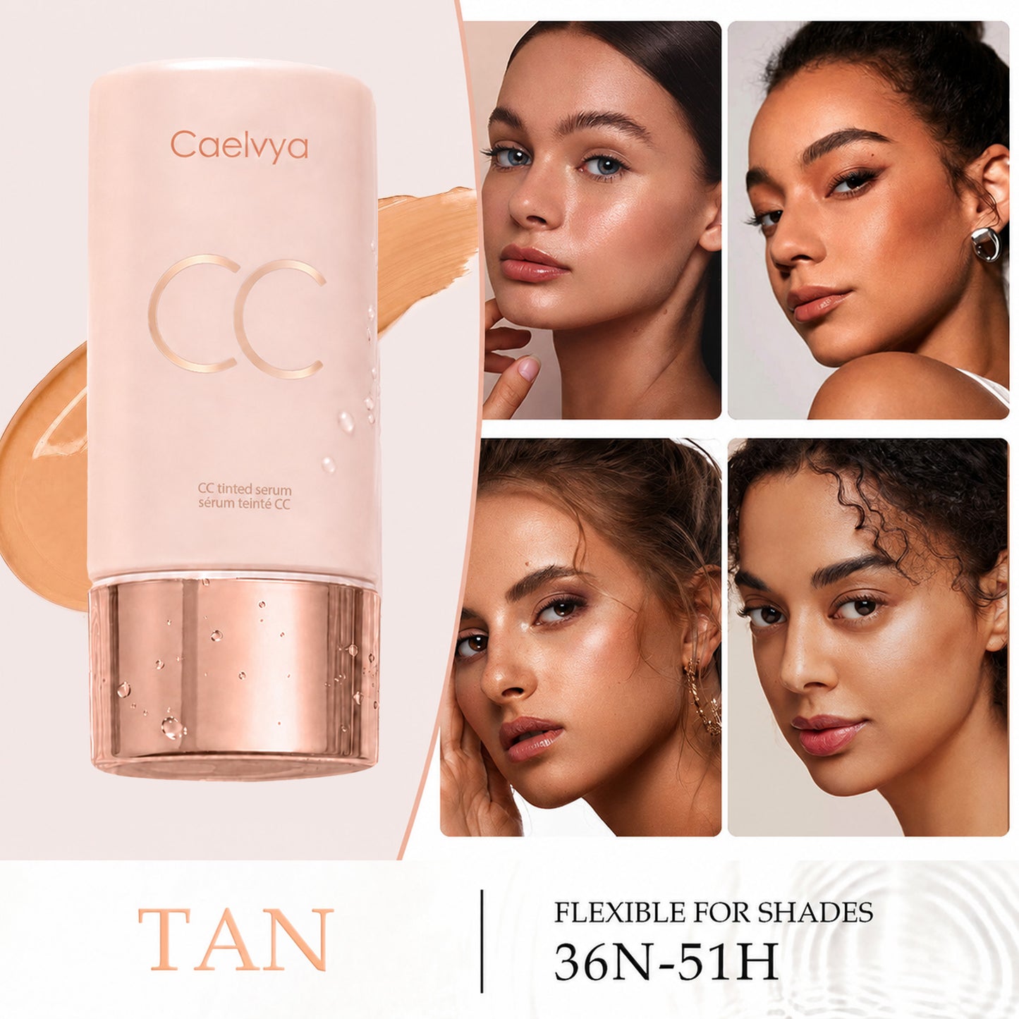 CC color-correcting tinted serum