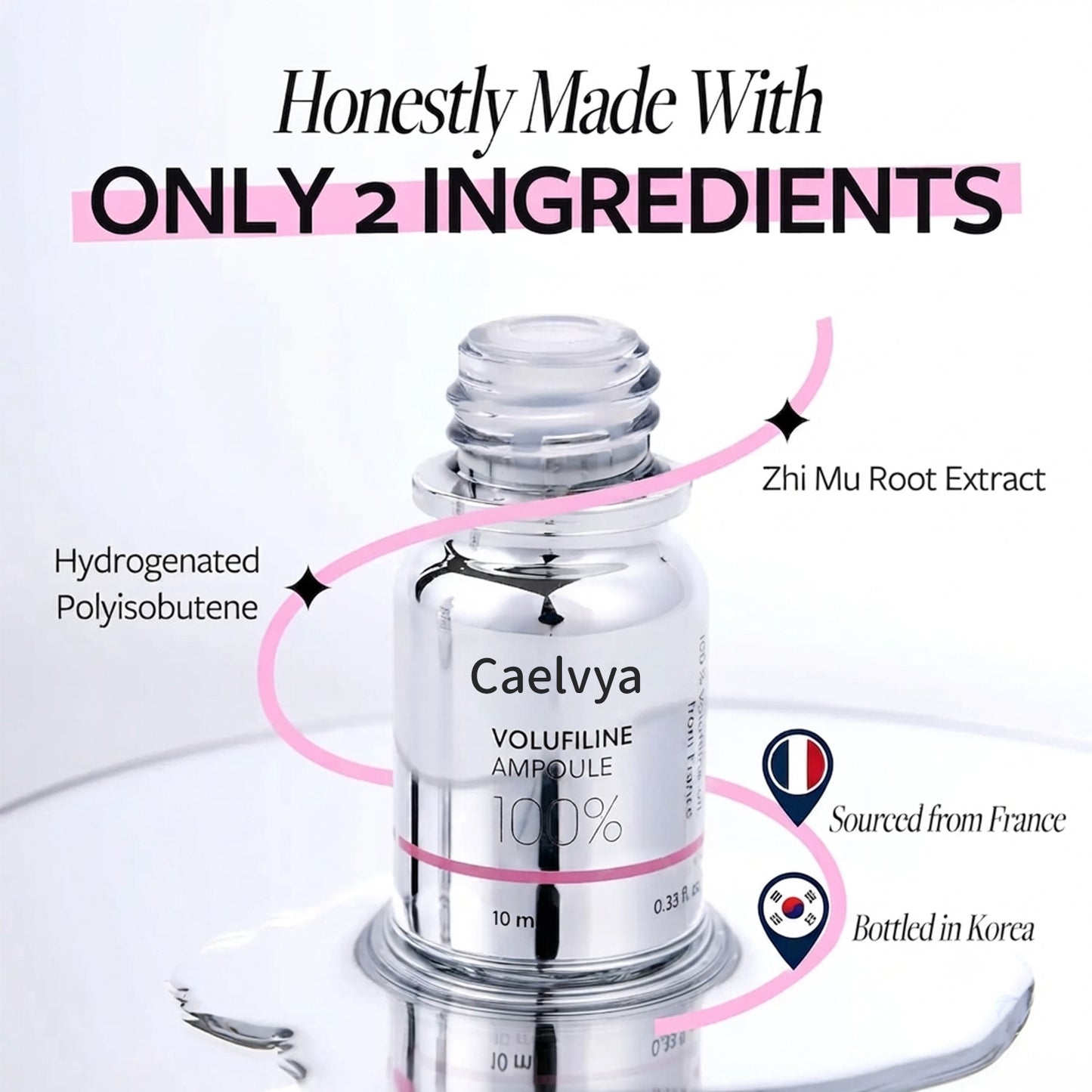 Volufiline 100% Ampoule - Official Product From France, Sederma - Pure Volufiline Serum