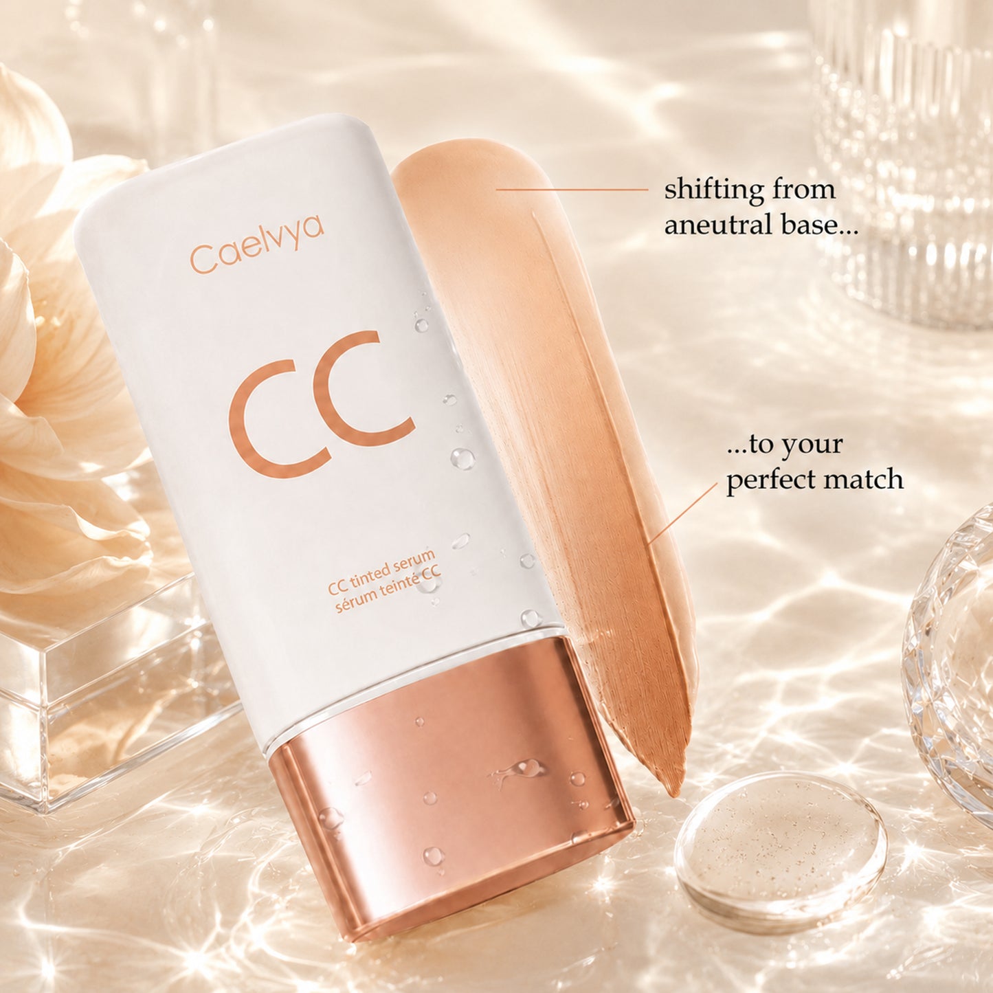 CC color-correcting tinted serum