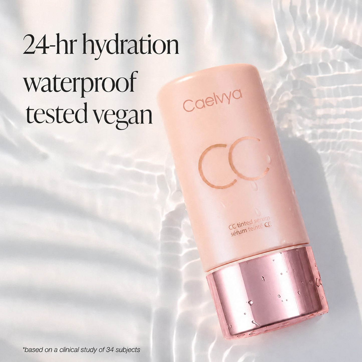 CC color-correcting tinted serum