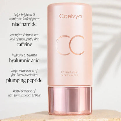 CC color-correcting tinted serum