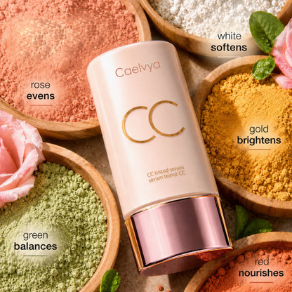 CC color-correcting tinted serum