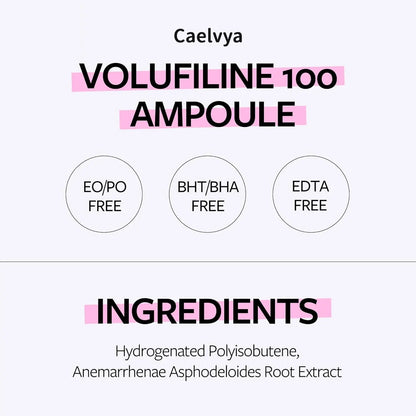 Volufiline 100% Ampoule - Official Product From France, Sederma - Pure Volufiline Serum